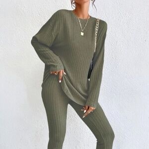 Knitwear Set Long Sleeve Crew Neck